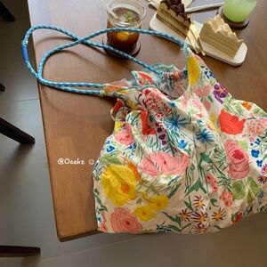 Floral Print Women's Bag